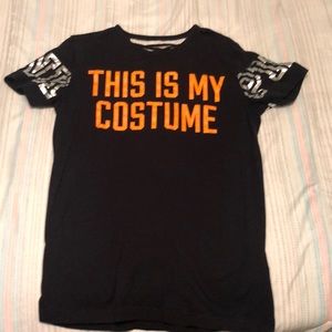PINK VS “This is my costume” Tee with criss cross